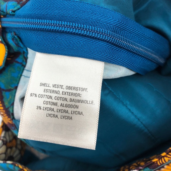 Anthropologie Elevenses Bird of Paradise Batik Hawaiian Shorts - Picture 6 of 6